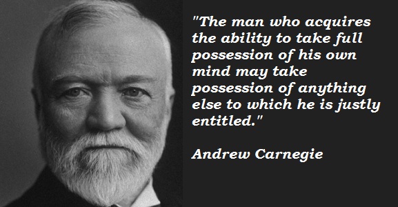 Andrew Carnegie Quote